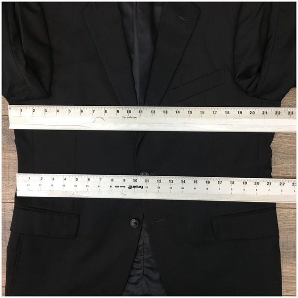 Joseph Abboud Mens Blazer Sport Coat Two Button‎ Casual Jacket 42S Wool Suits - Picture 11 of 13